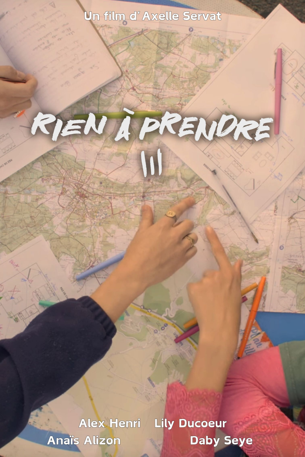Affiche du projet 'Rien à prendre'